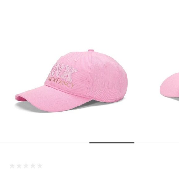 Victorias Secret PINK x LoveShack Fancy Baseball Hat Cap Pink NWT main image 8